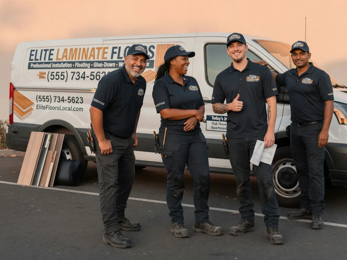 Laminate flooring installation company in New London, MN
